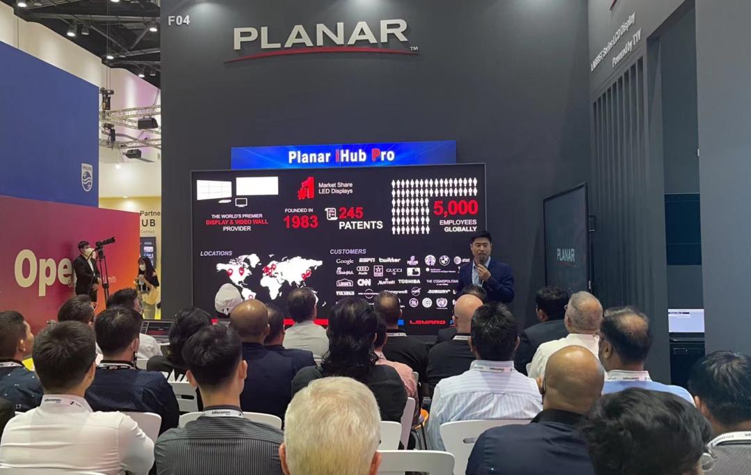 InfoComm Asia | 米兰milan,Planar全球首发第四代Micro LED智能一体机