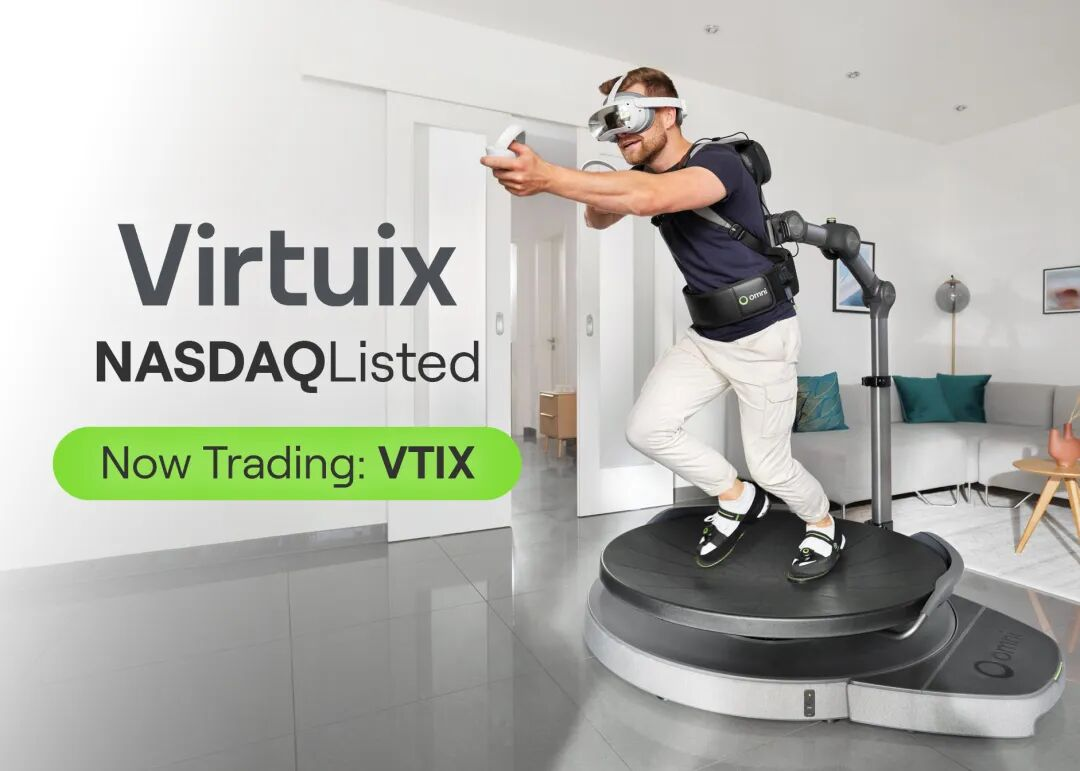 祝贺Virtuix纳斯达克上市！米兰milan,携手加速AI融合应用产业化